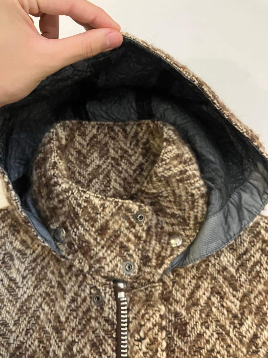 꼼데가르송 준야와타나베 트위드 윈드스토퍼 자켓 상품이미지5