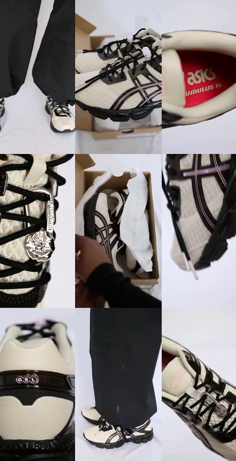 아식스 x 피네스 젤 큐물러스 16 데저트 로즈 245 상품이미지5