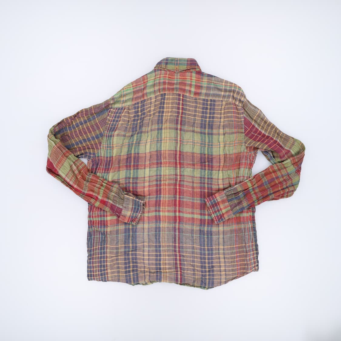 L 폴로 체크 긴팔 셔츠 0313H1 상품이미지2