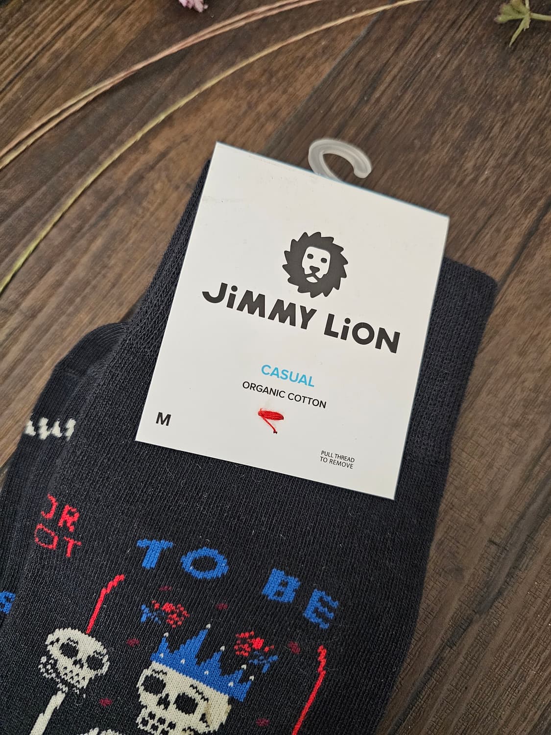 Jimmylion Hamlet 다크그레이 양말M 상품이미지2