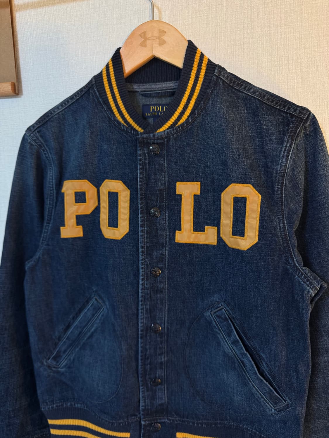 [L]폴로 랄프로렌 데님 베이스볼 자켓 상품이미지2
