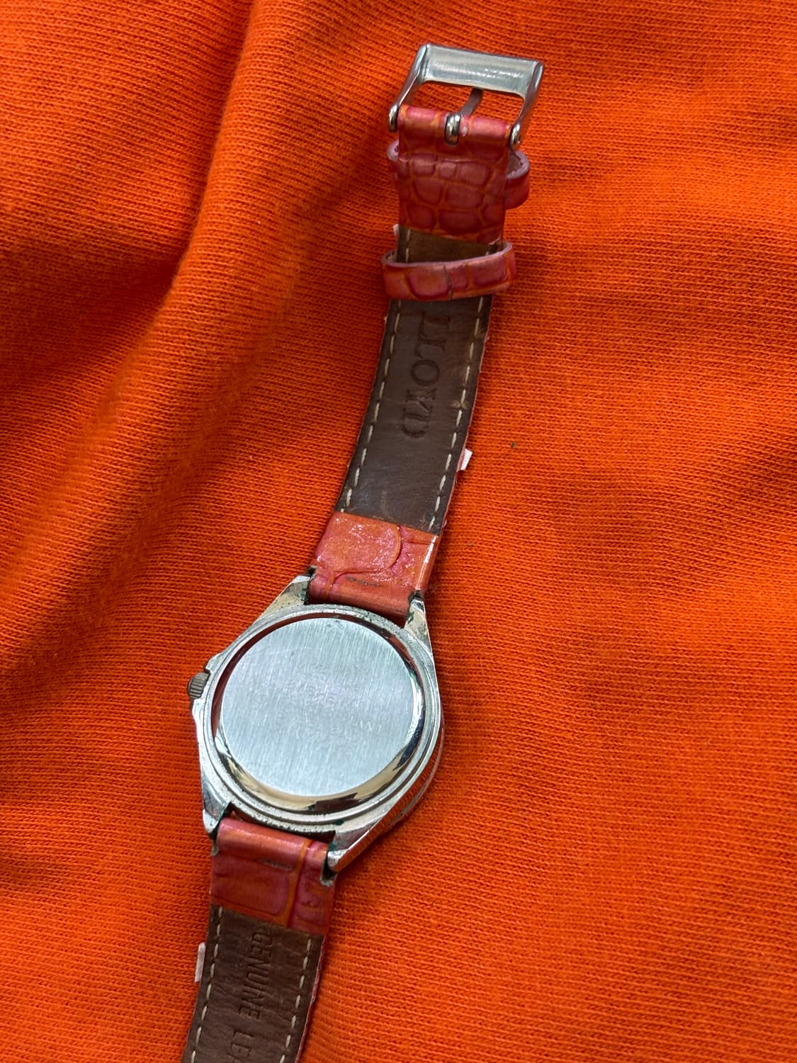 vintage accentime leather watch  상품이미지4