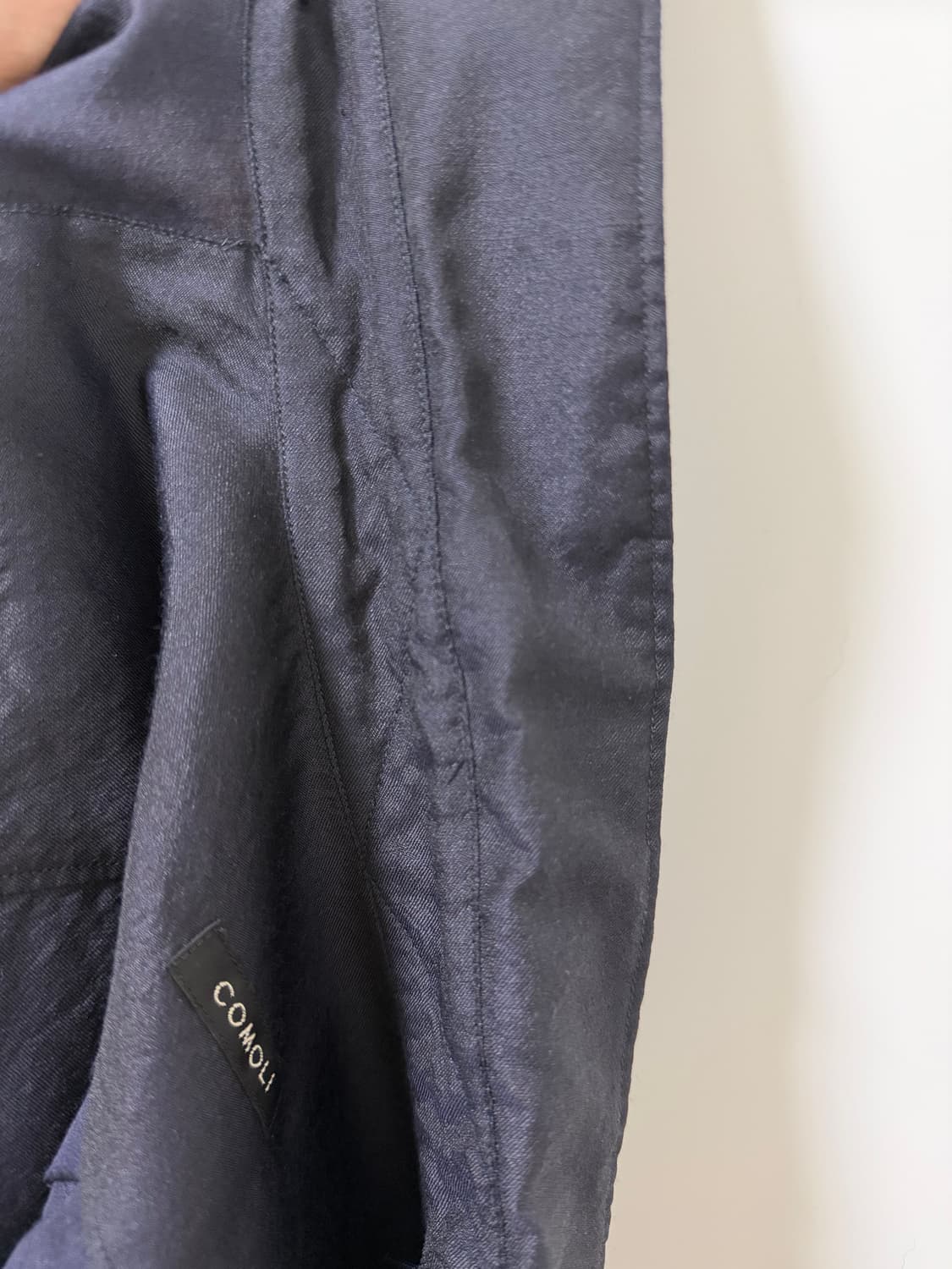 [2] 코모리 울 실크 셔츠 상품이미지4