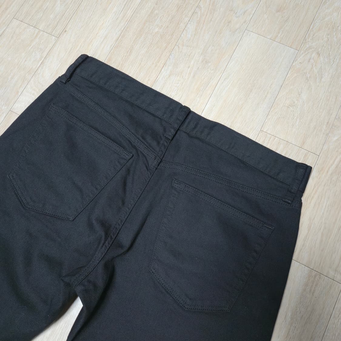 34)새상품 유니클로 블랙진 슬림핏 스트레치 셀비지 상품이미지8
