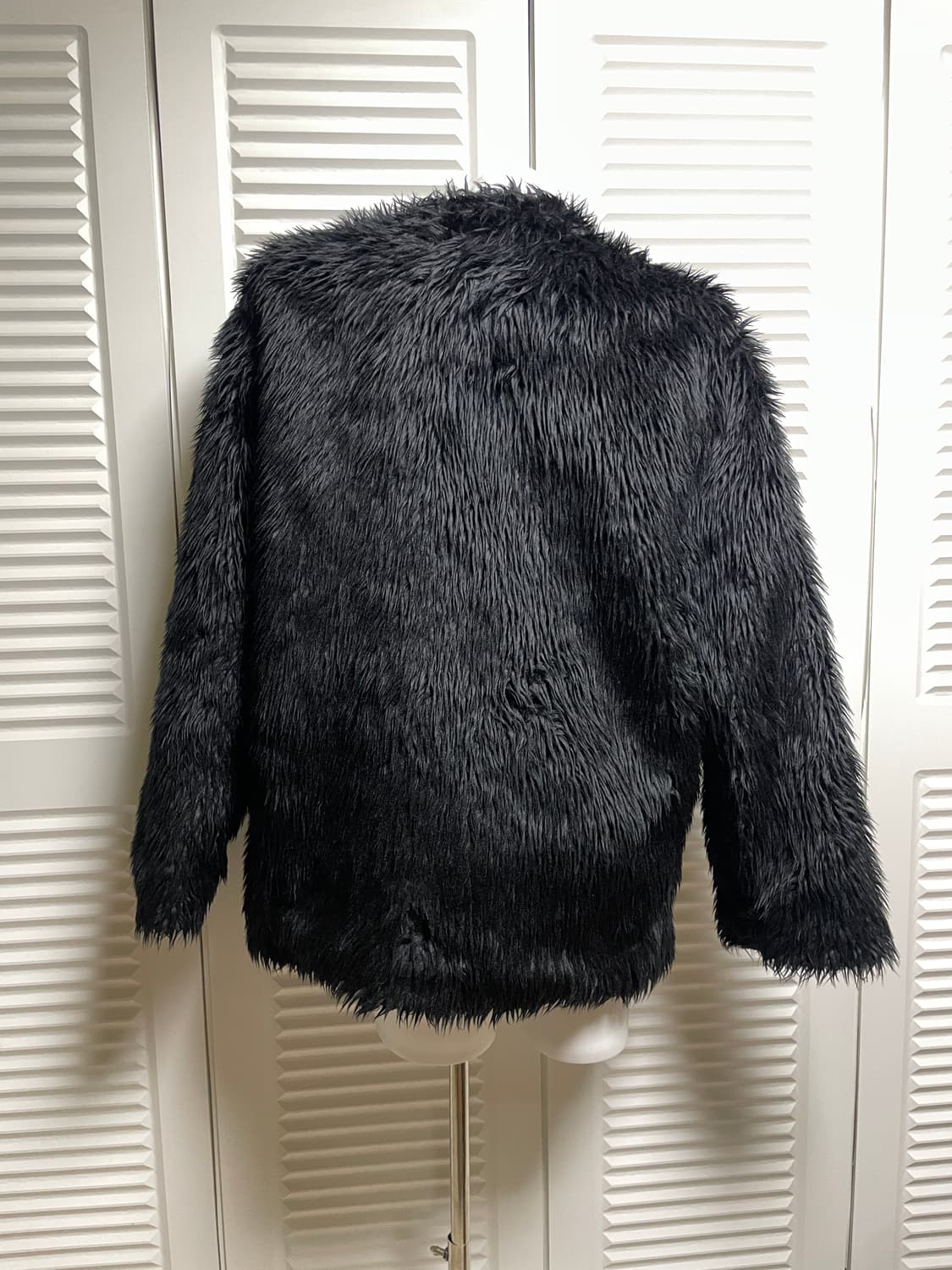 Soft Fur Jacket Black OS 상품이미지4