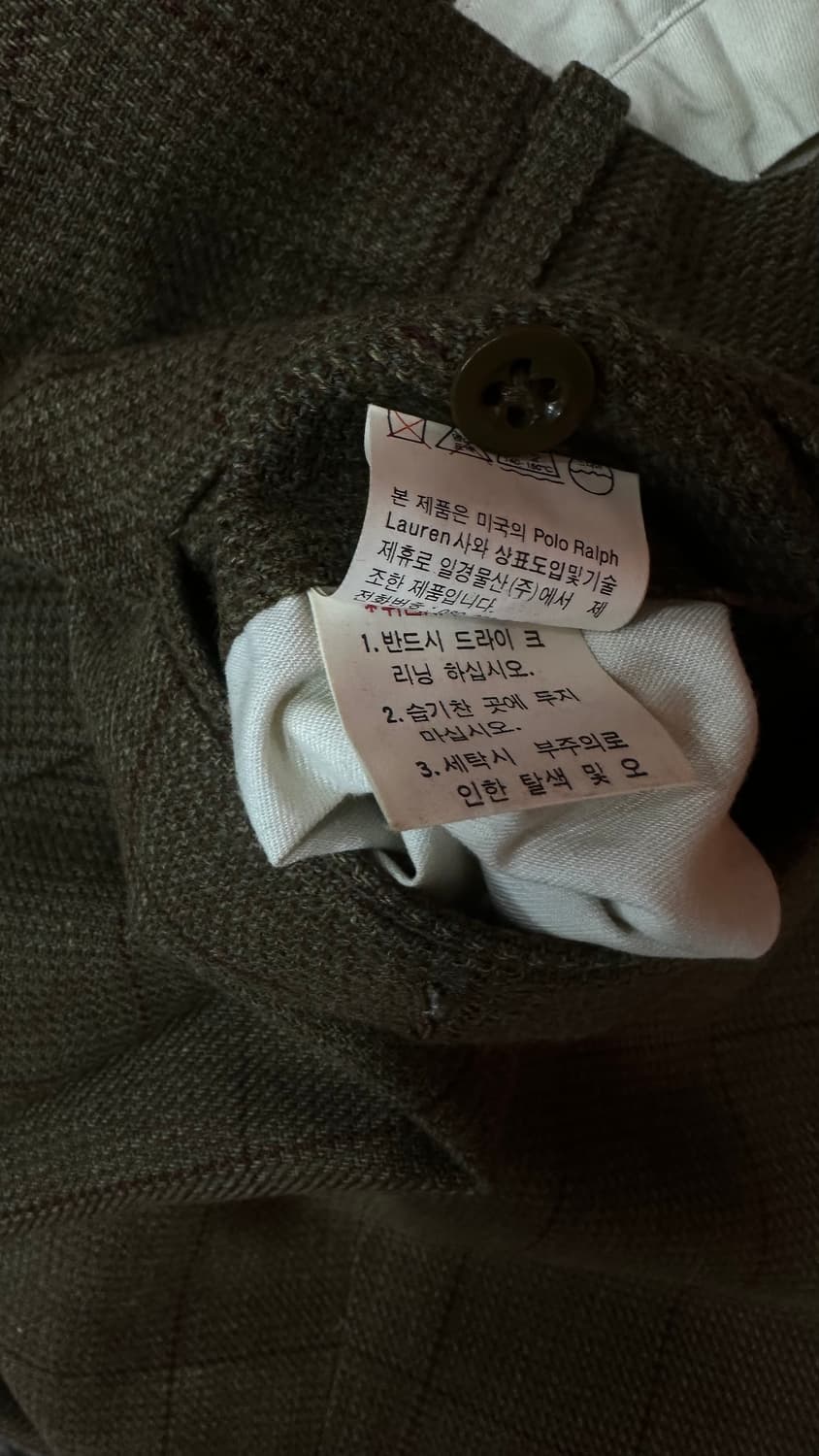 90s 폴로랄프로렌 울 팬츠 34 상품이미지7