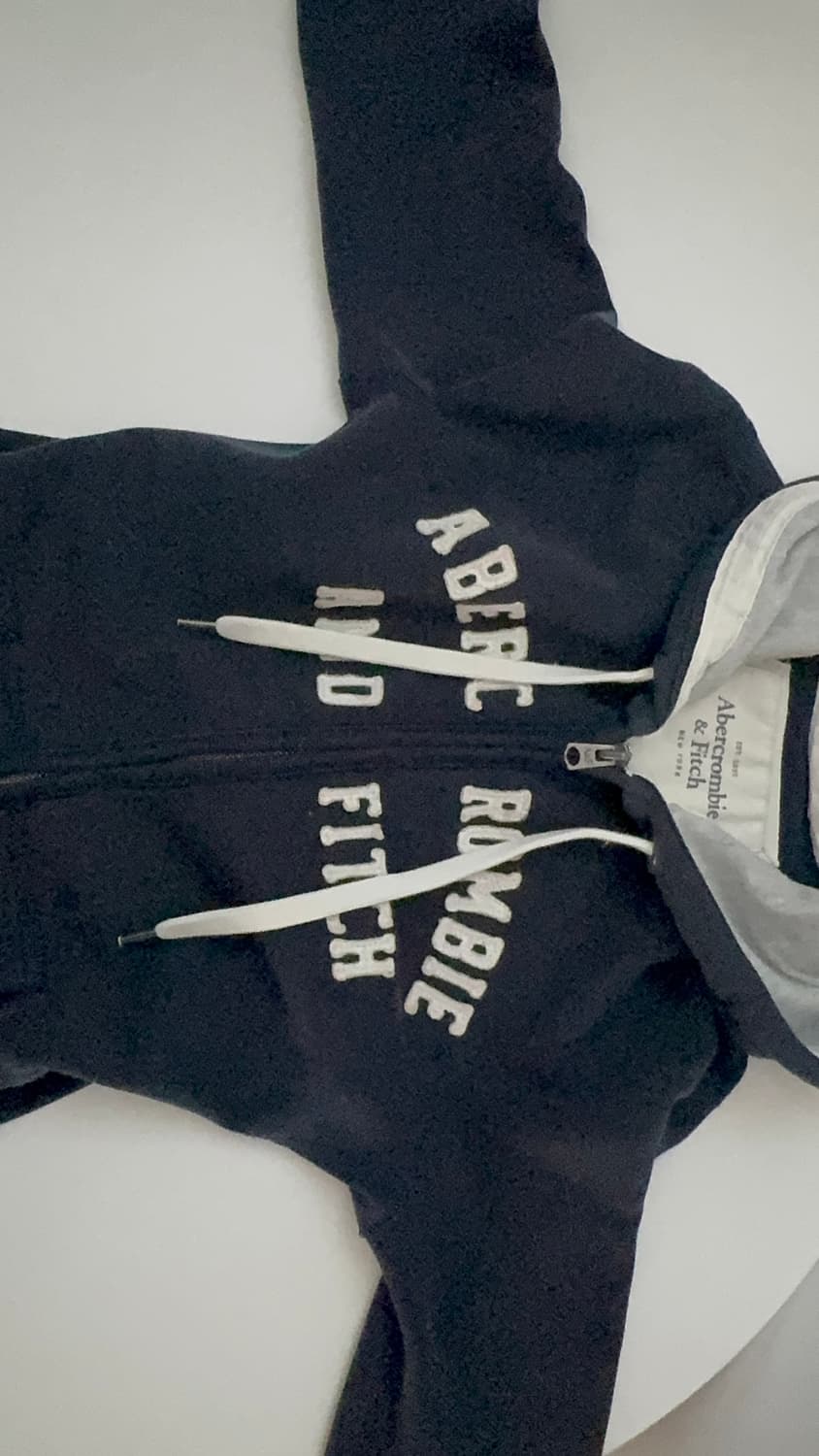 아베크롬비 슬림핏 희귀 후드집업 xs 상품이미지5