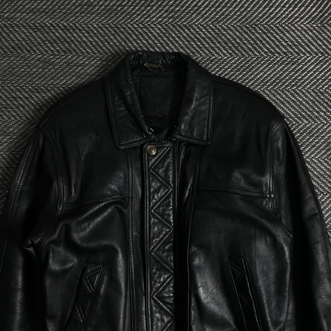 아카이브 빈티지 양가죽 레더 봄버 자켓 y 3183 상품이미지5