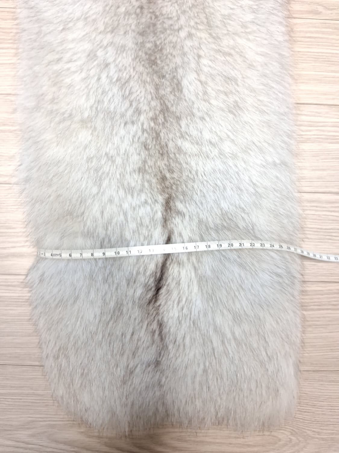 리얼 폭스퍼 화이트 실버 그레이(스톨, 스카프, 머플러) 상품이미지8