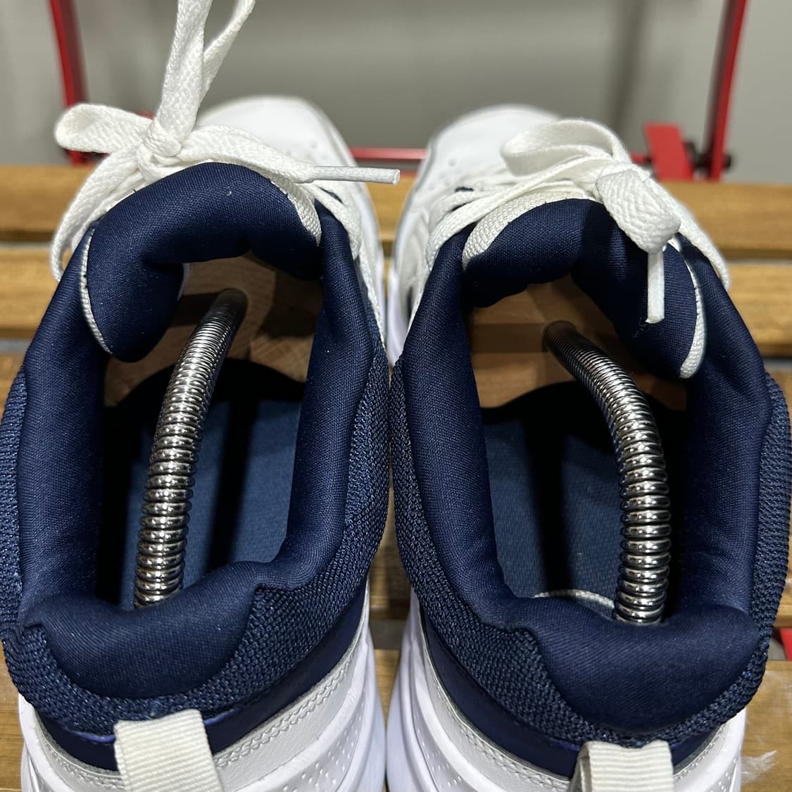 270) 나이키 운동화 남성 남자 신발 디파이 화이트 네이비 상품이미지5