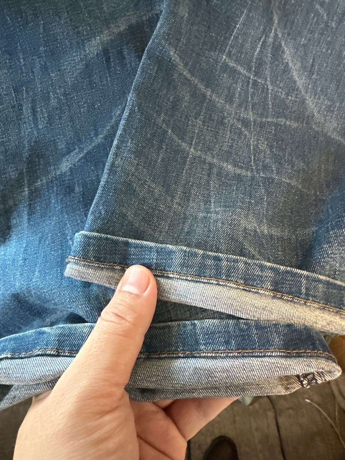Evisu Straight Pants / W36 상품이미지4