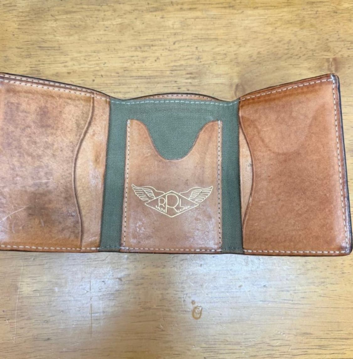 RRL 트리폴드 윙로고 지갑 상품이미지2