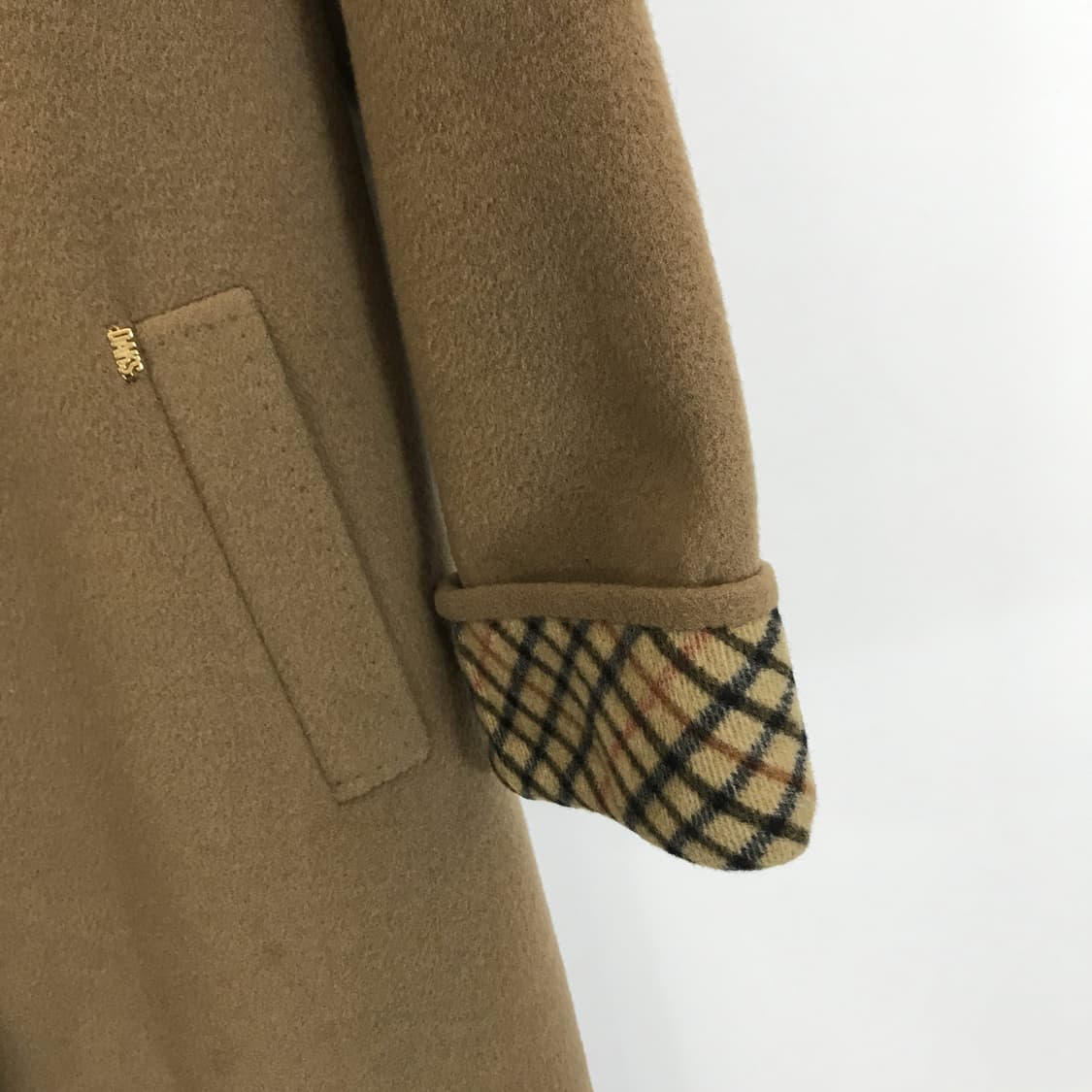 닥스 DAKS 캐시미어 핸드메이드 싱글코트 [여성66] 상품이미지3