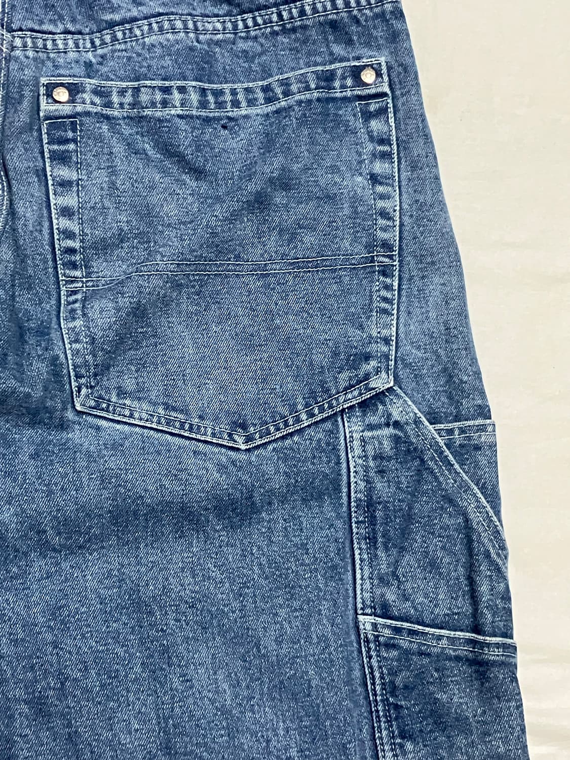 Tribe jeans 슈퍼 배기 와이드 데님 카펜터 팬츠 상품이미지5
