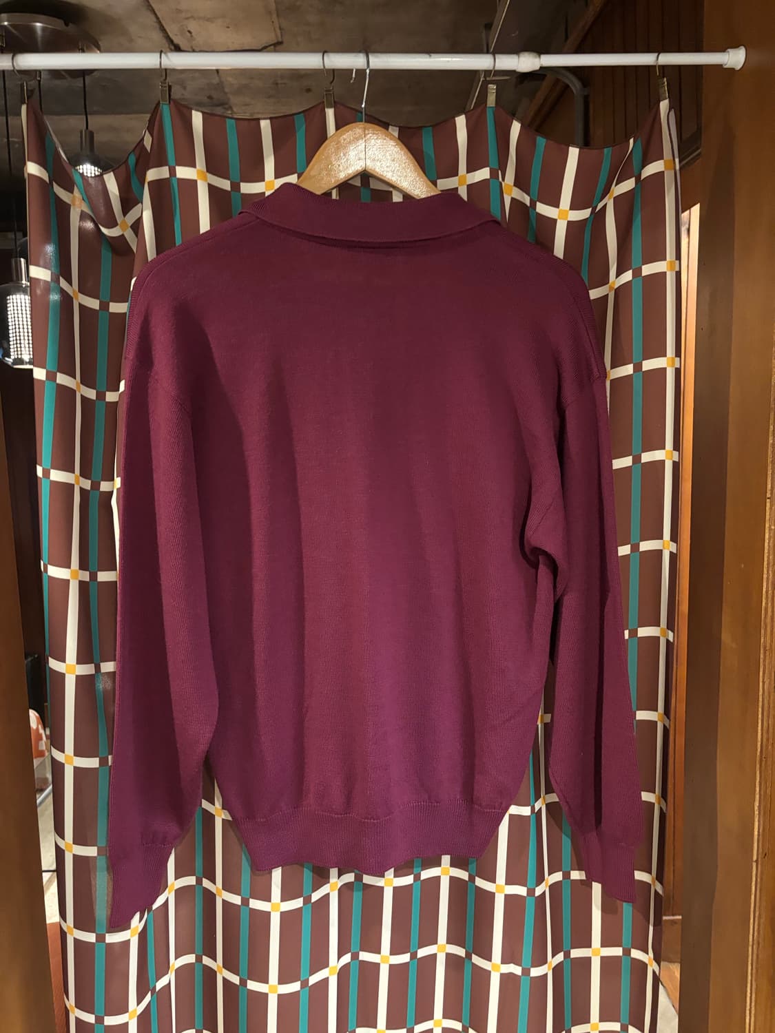 라코스테 긴팔 버건디 니트 상품이미지6