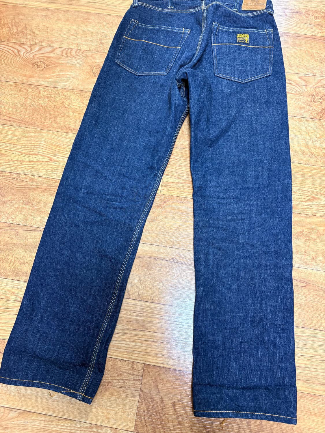 [32]트로피클로딩 1606 더블니 스탠다드 더트 데님 상품이미지6