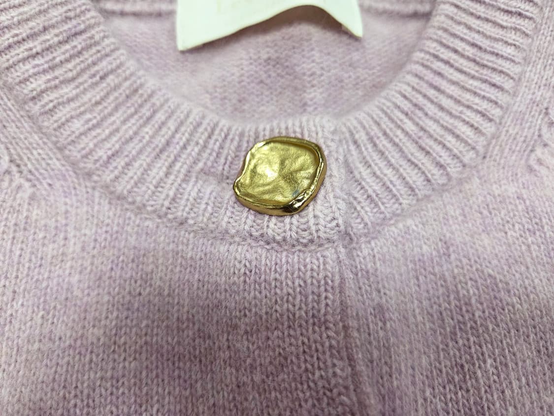 더베이지스(THE BEIGES) 레스베이지 골드버튼 가디건 55-66 상품이미지3