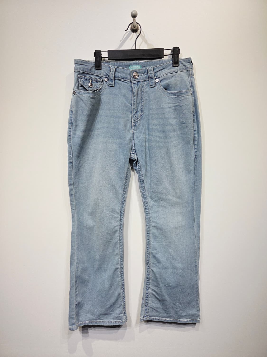 트루릴리젼 부츠컷 청바지 연청 데님_30 상품이미지2