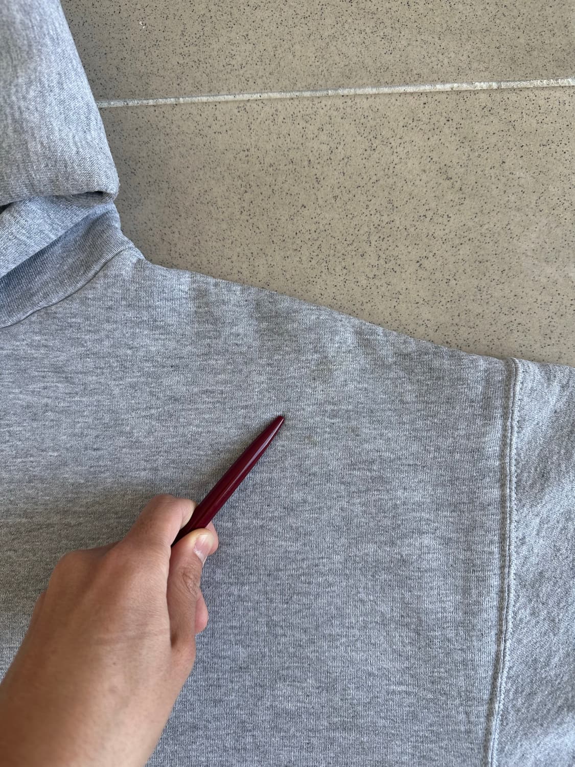 90s 빈티지 러셀 후드 그레이 XL USA 상품이미지6