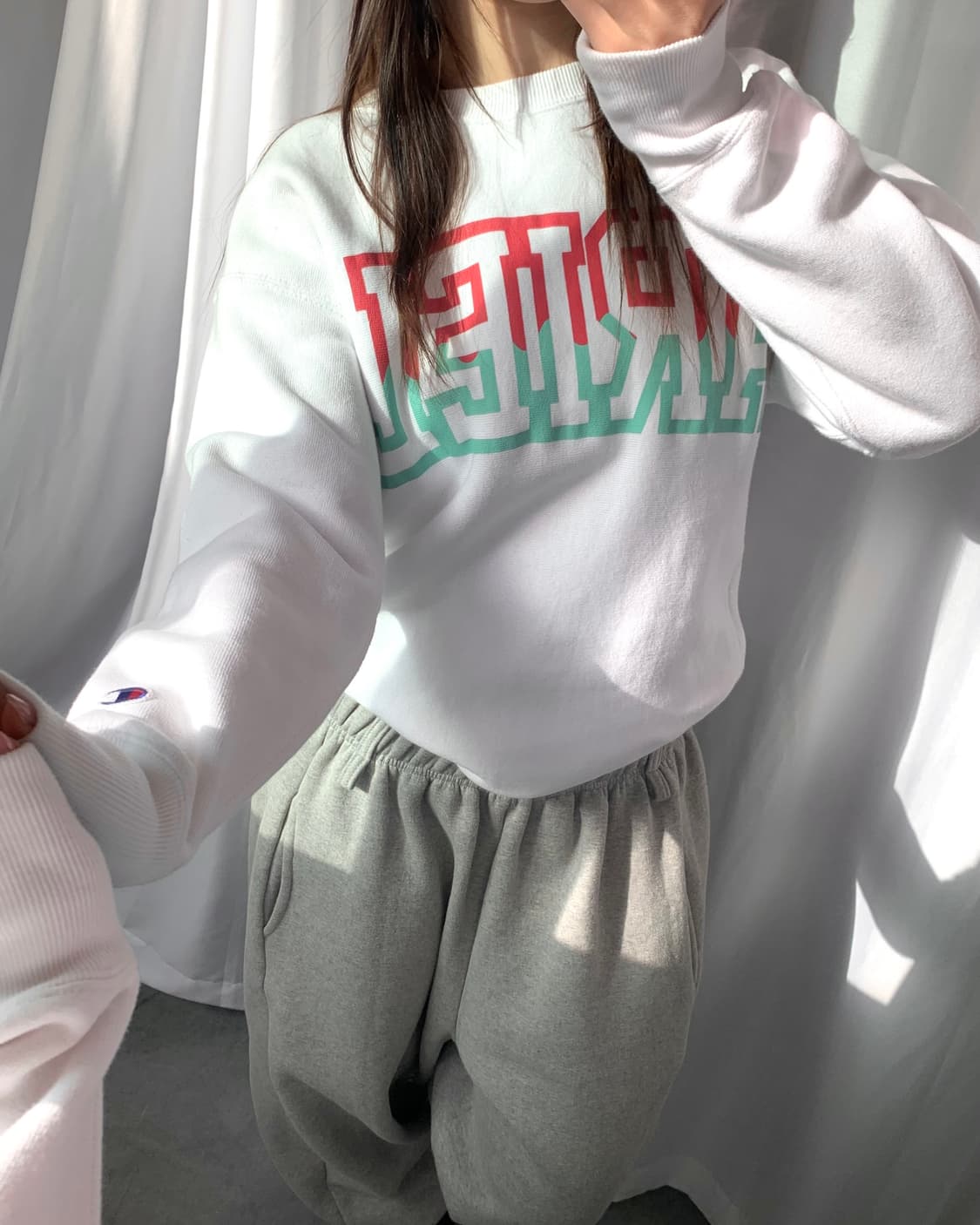 Champion x Disney 챔피온 디즈니 90‘s 리버스위브 에리얼 상품이미지8