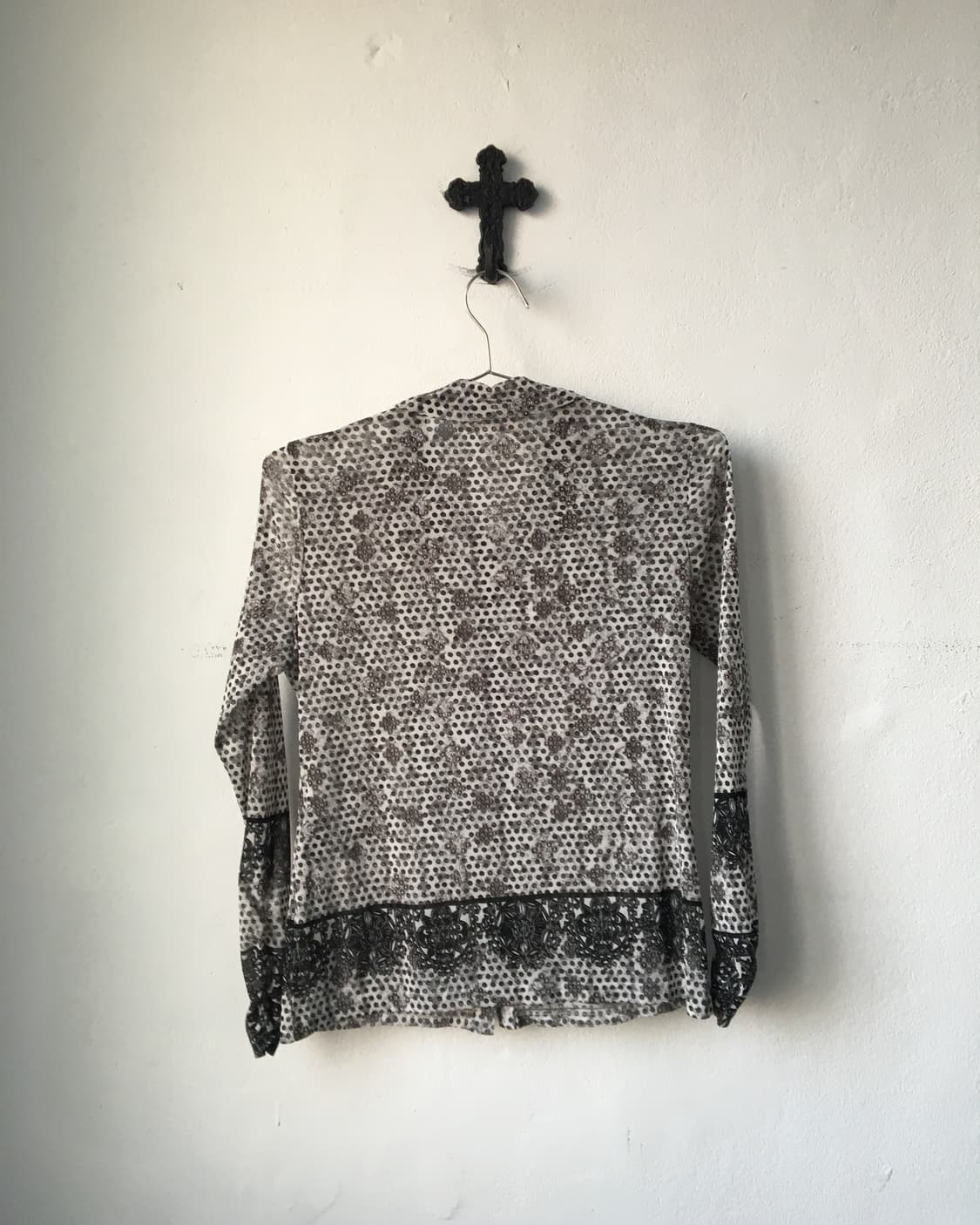 Pattern shirring shirt 상품이미지2