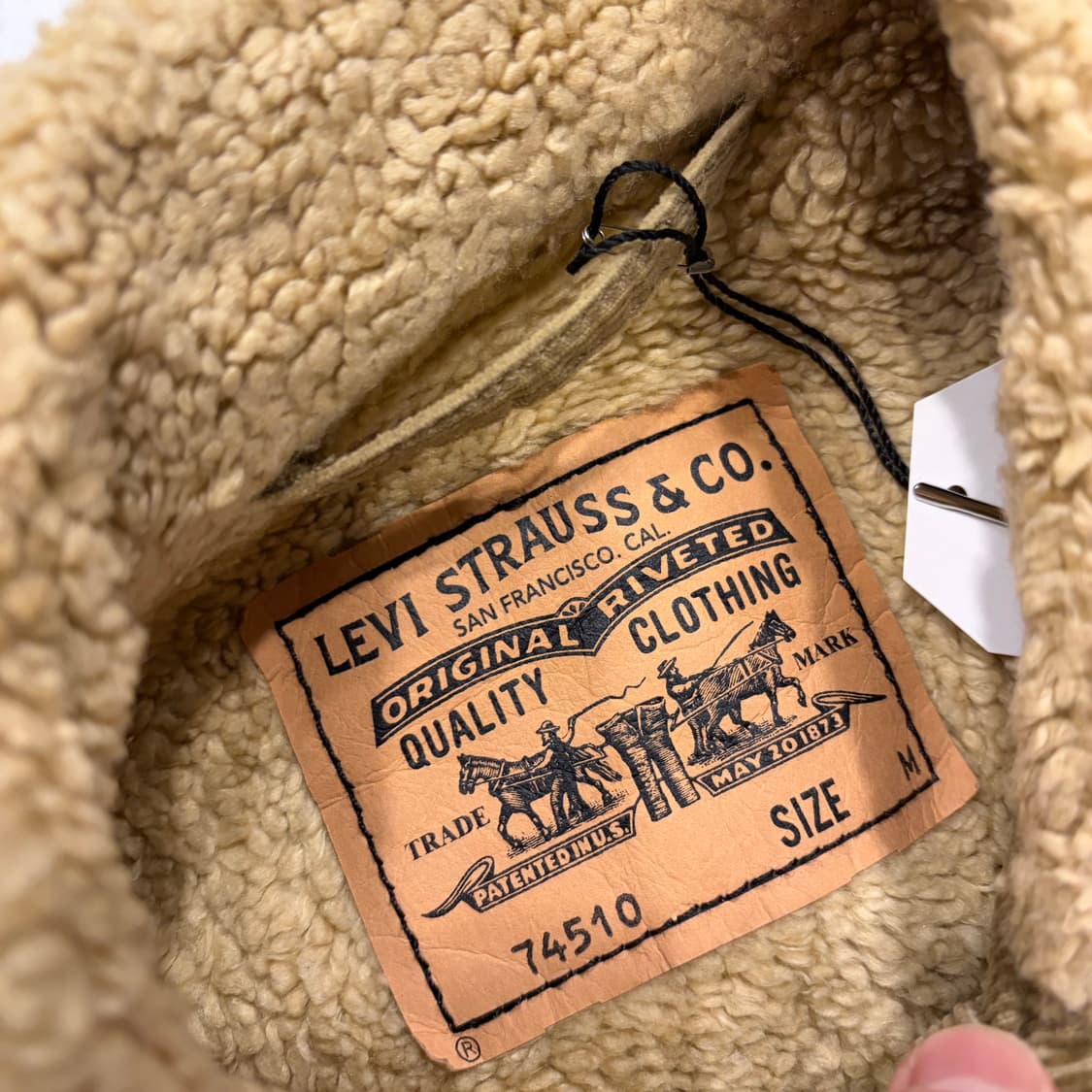 [M] 리바이스 코듀로이 쉐르파 트러커 자켓 B442 상품이미지6