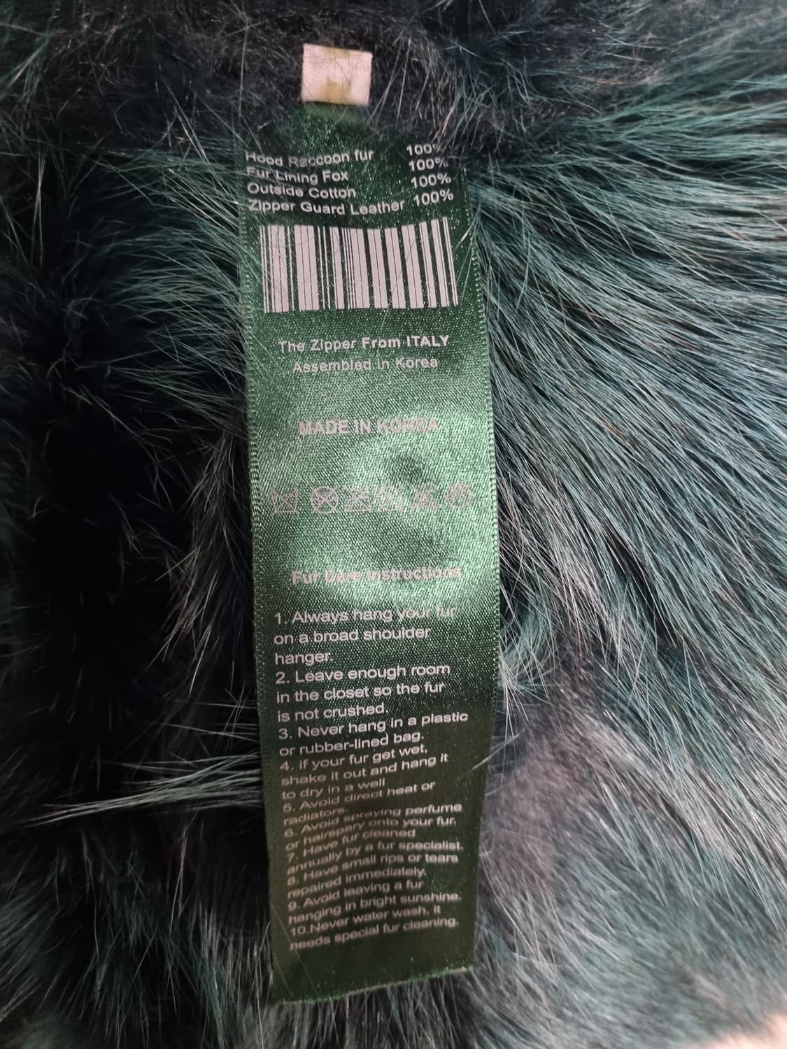 폭스퍼 남여공용 야상 후드자켓  상품이미지4