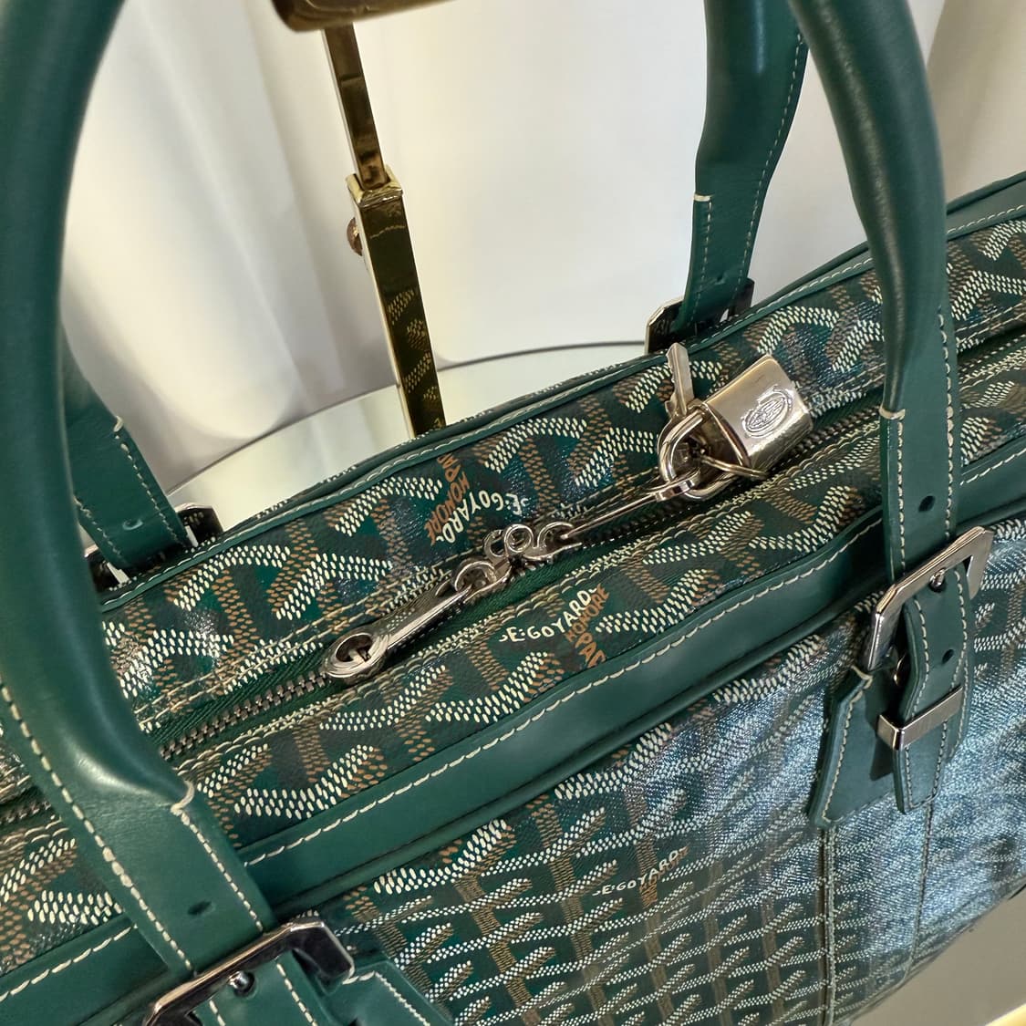 고야드 암바사드 도큐먼트 케이스 MM 그린 상품이미지8