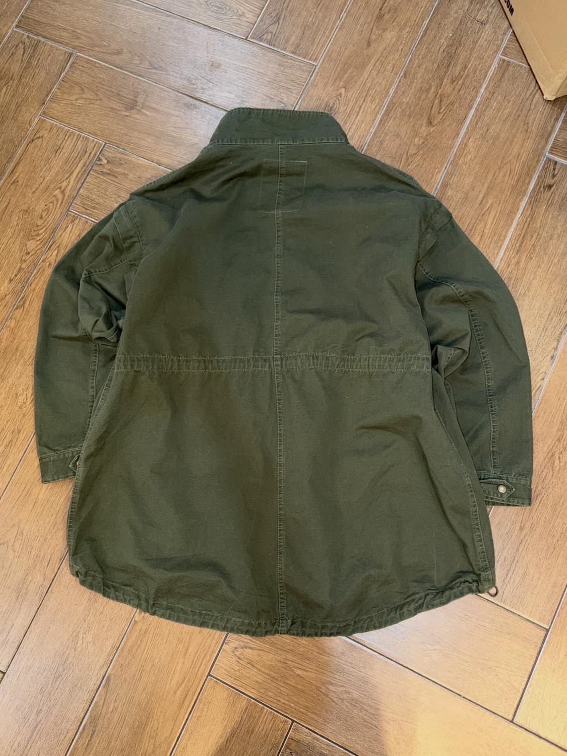 Military High Neck Khaki Jacket 상품이미지9