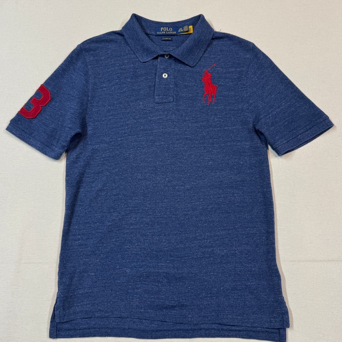 M) 폴로 랄프로렌 빅포니 반팔 카라티 신형 큐알탭 상품이미지2