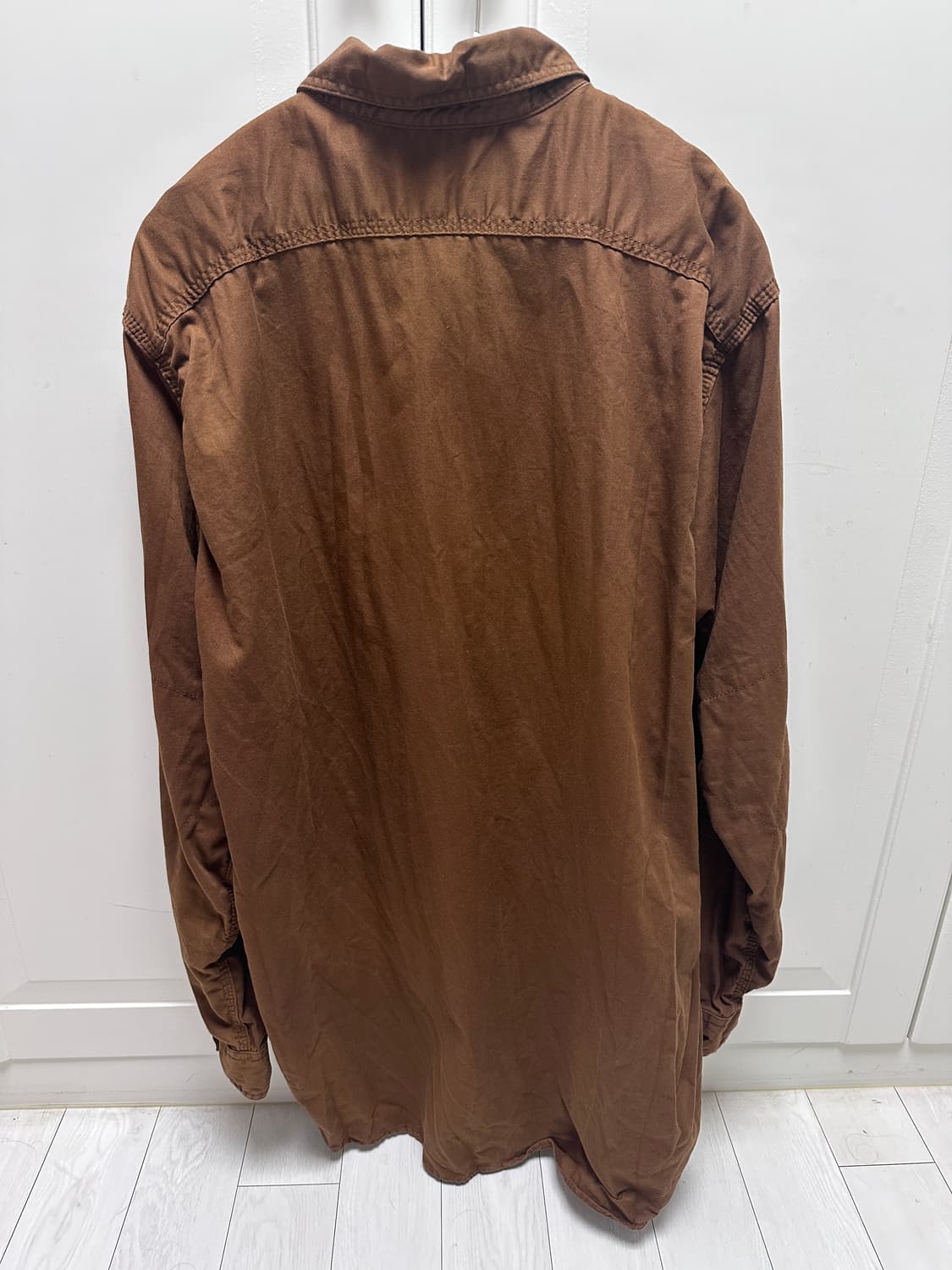 택포) 엔지니어드가먼츠 워크셔츠 micro sand twill M 판매 상품이미지2
