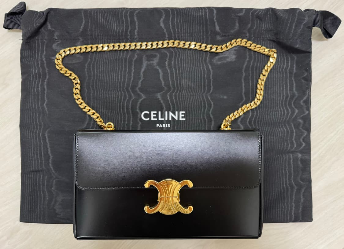 Celine 트리옹프 체인 박스백 상품이미지1