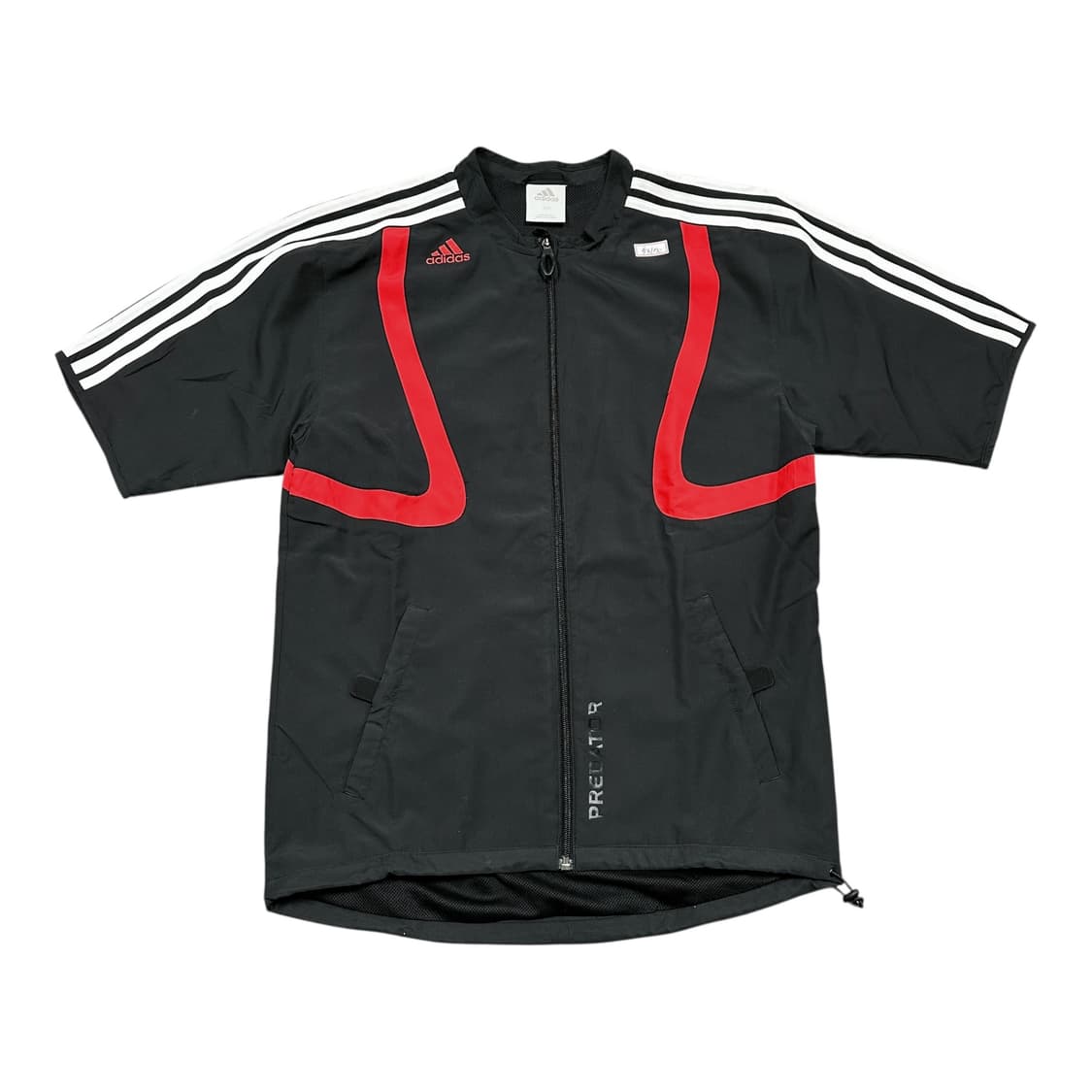 ✨ (바배) 아디다스 검빨 반팔 블랙 바람막이 상품이미지1