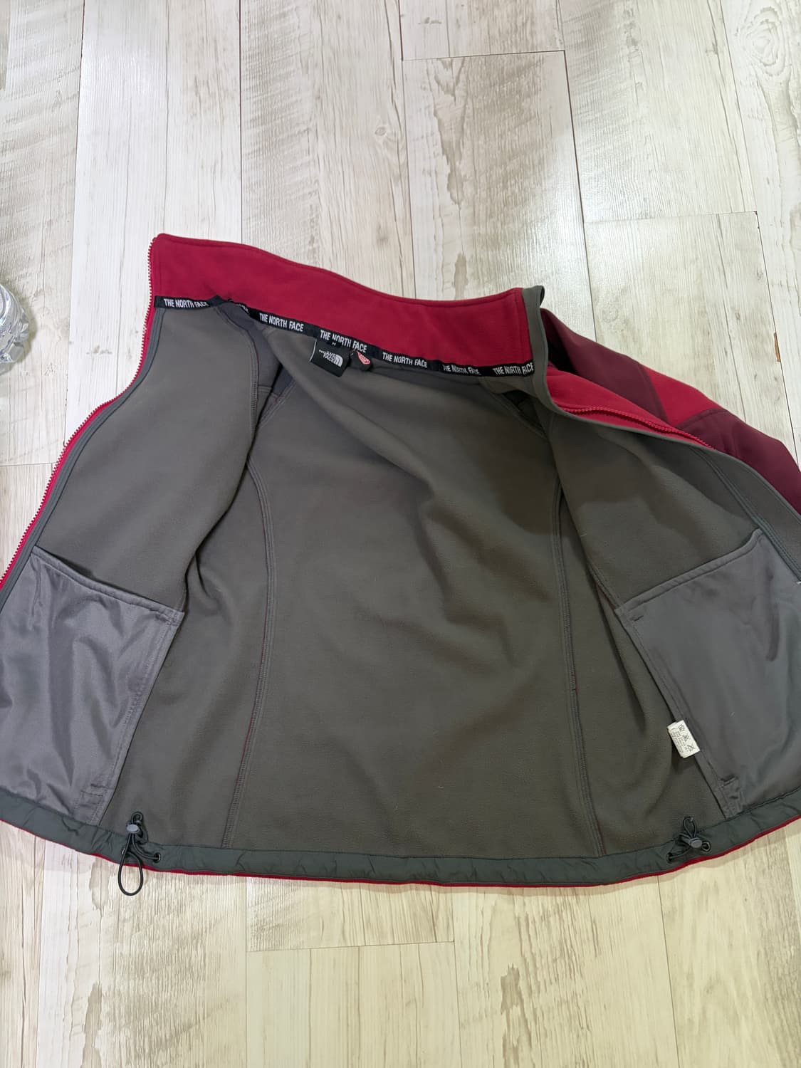 [Womens M]노스페이스 고어 윈드스토퍼 플리스 자켓 버건디 상품이미지5