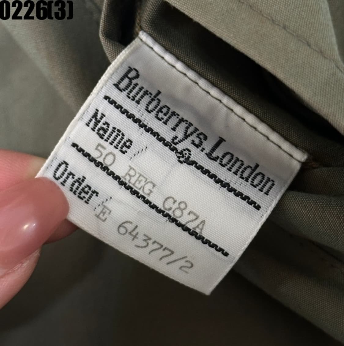 버버리 자켓 상품이미지5