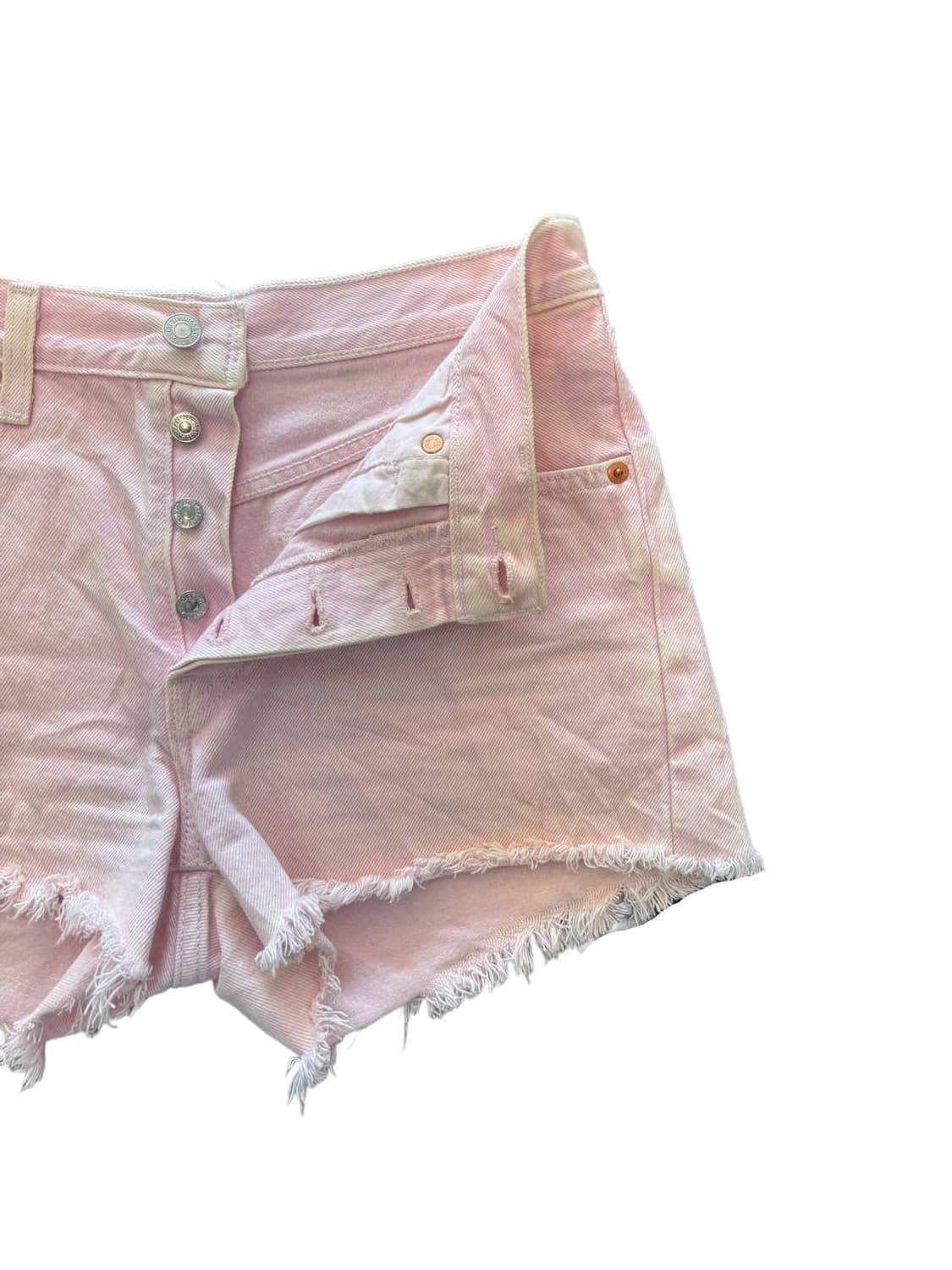 리바이스 501 숏데님팬츠 핑크 (27-28) 상품이미지3