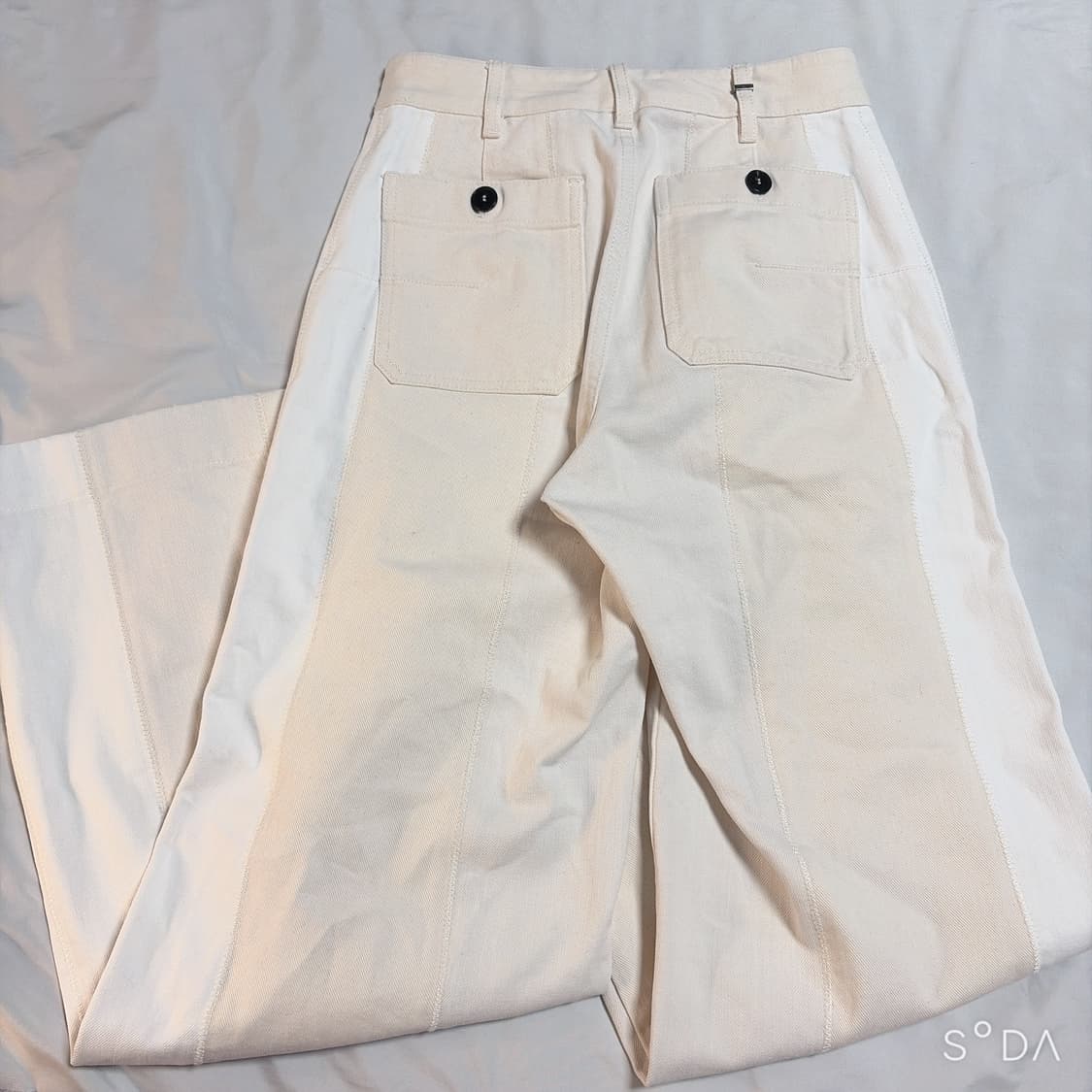 디올 와이드 코튼 면 팬츠 32 상품이미지2