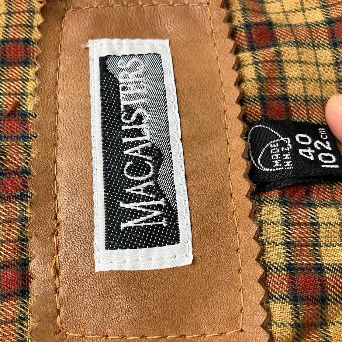 MACALISTERS 브라운 스웨이드 자켓  상품이미지3