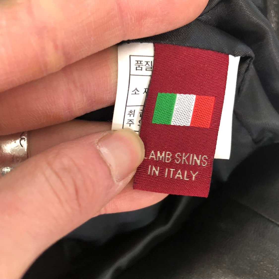 이태리 램스킨 레더자켓  상품이미지9