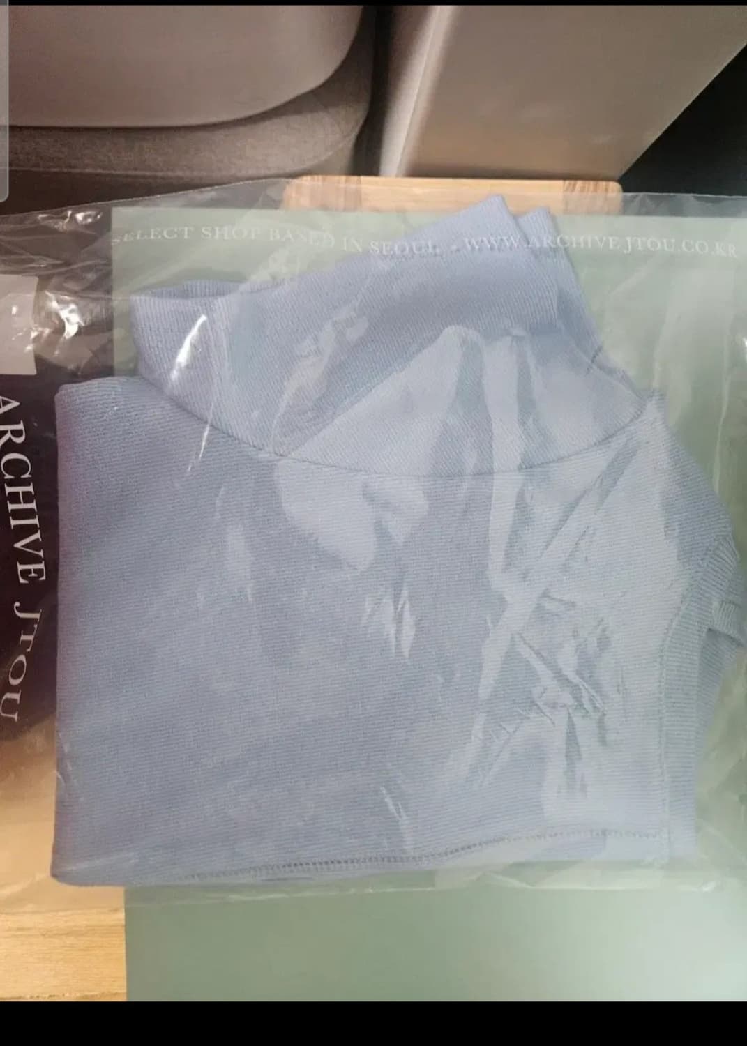 아카이브 제이투유 버킨 티셔츠(파우더 블루) 상품이미지2