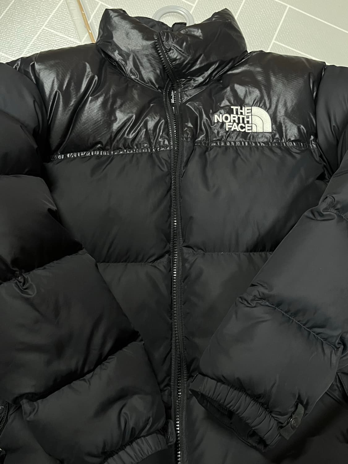 노스페이스 패딩 1996 에코 블루 눕시 자켓 상품이미지1