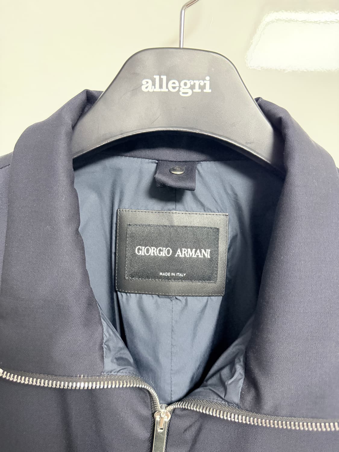 조르지오 아르마니 울 방수 레인 코트/50(105~) 상품이미지3