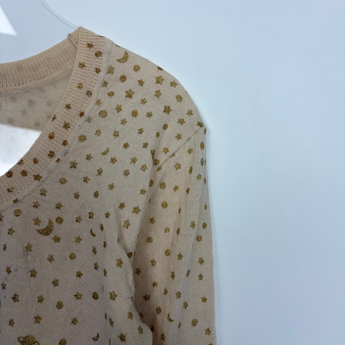 츠모리 치사토 패턴 니트 티셔츠 상품이미지3