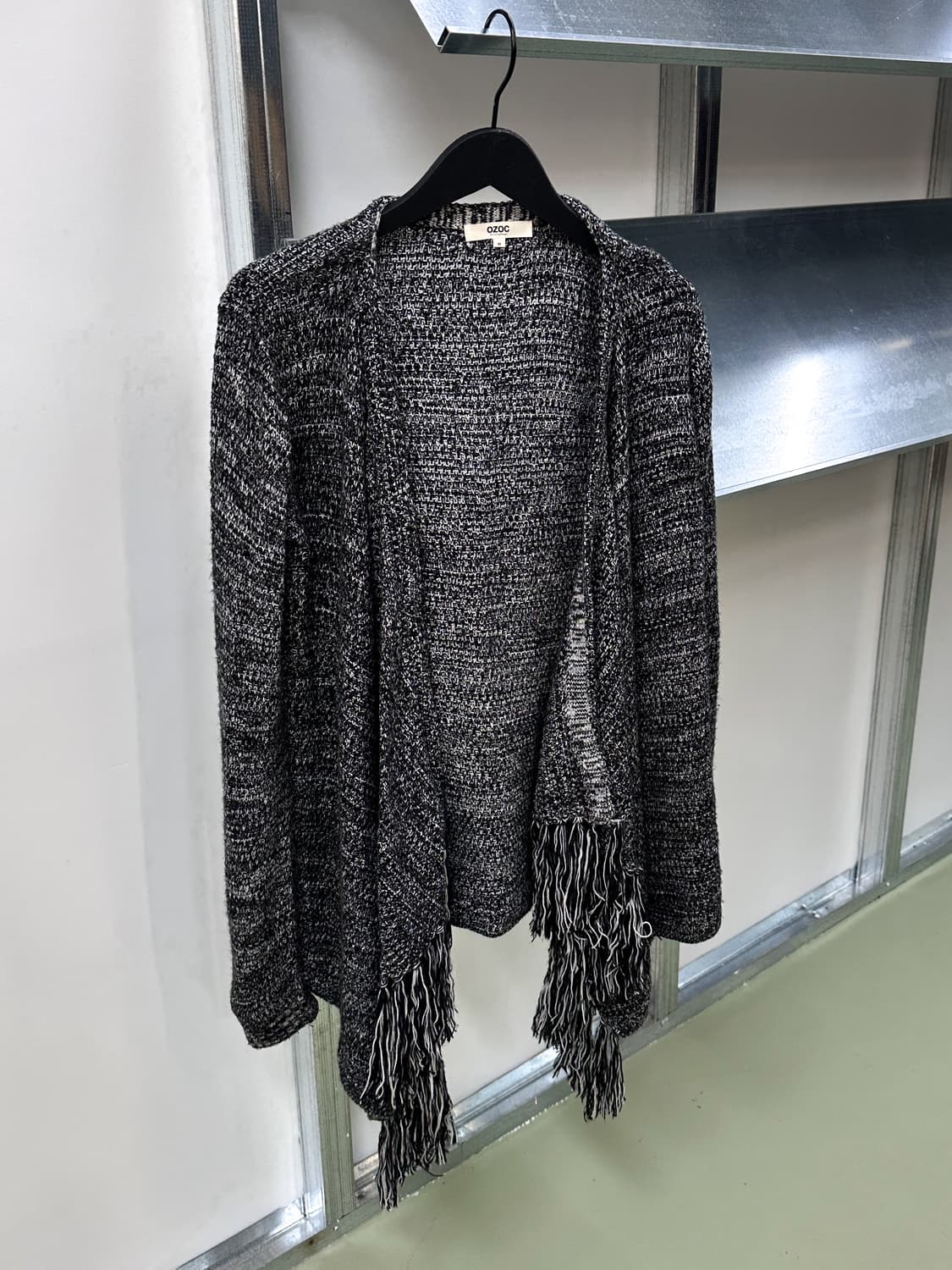 ozoc shawl tassle cardigan 상품이미지3