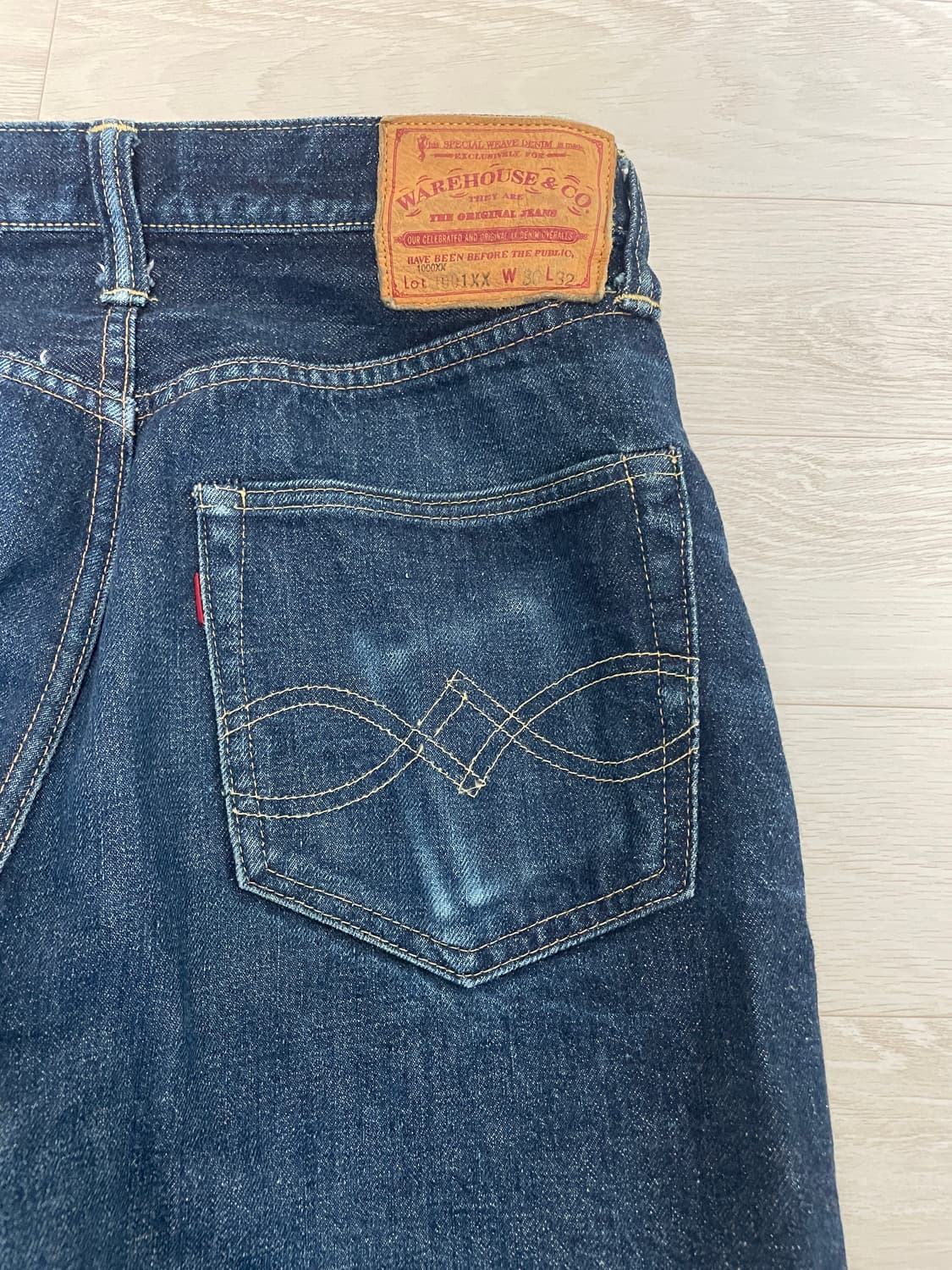 웨어하우스 DSB 1001xx 1947 30x32 사이즈 8개월 페이딩 상품이미지6