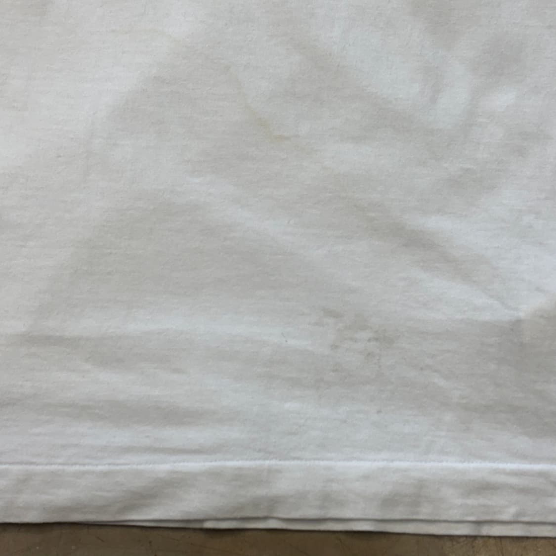 XL 꼼데가르송 블랙 하트 와펜 화이트 반팔티 상품이미지6