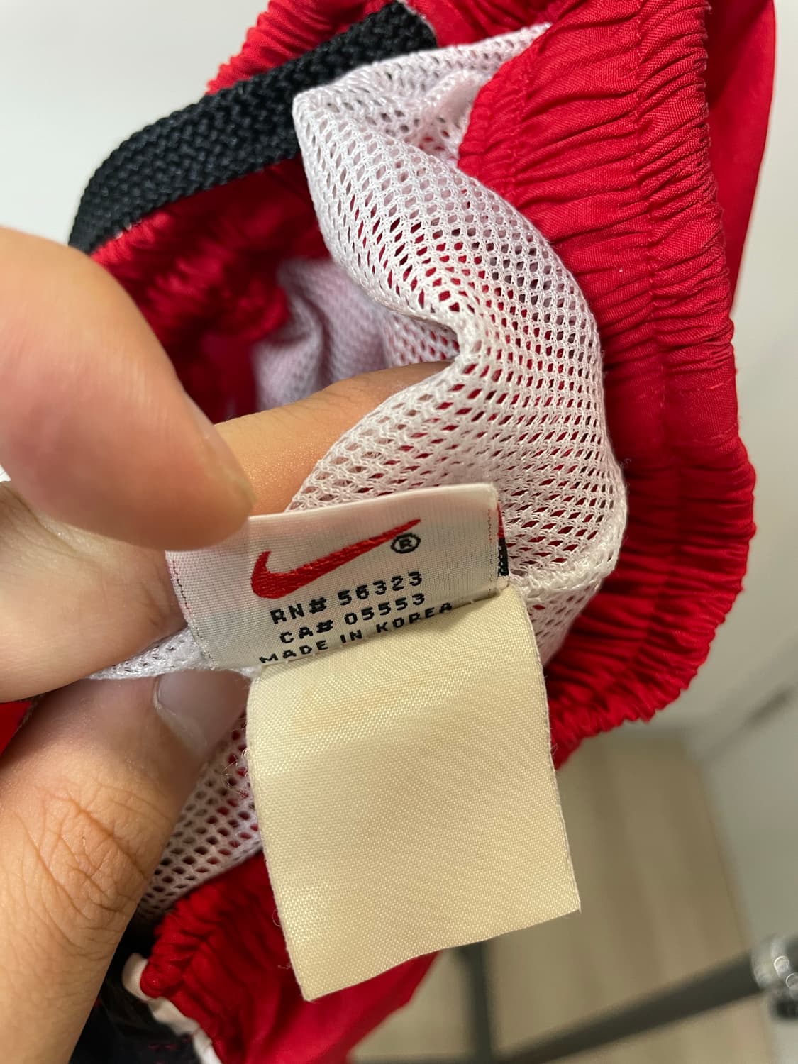 90s~00s nike 나이키 올드스쿨 스우시 반바지 상품이미지5