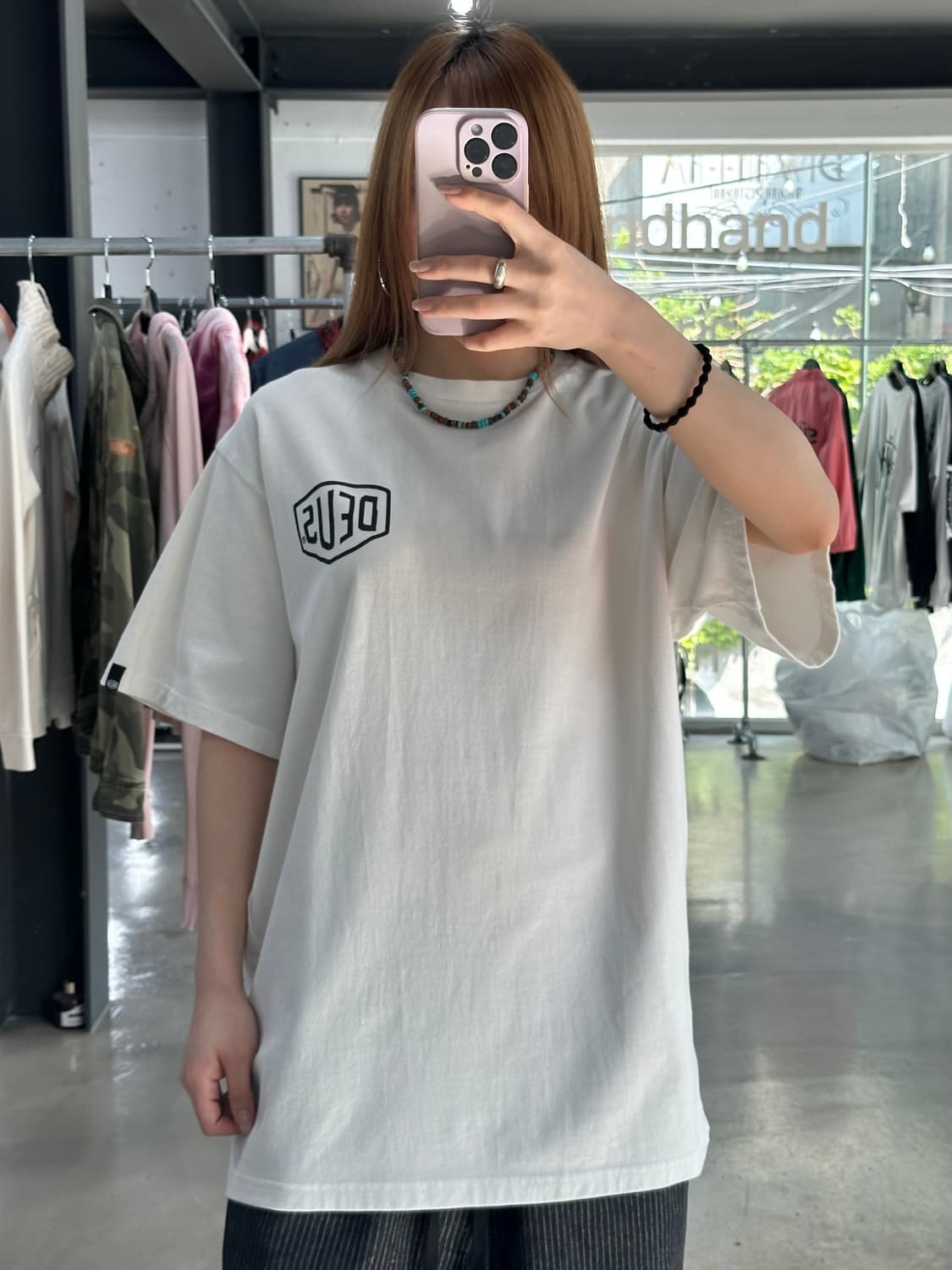 데우스 엑스마키나 SEOUL 백로고 반팔티 상품이미지4