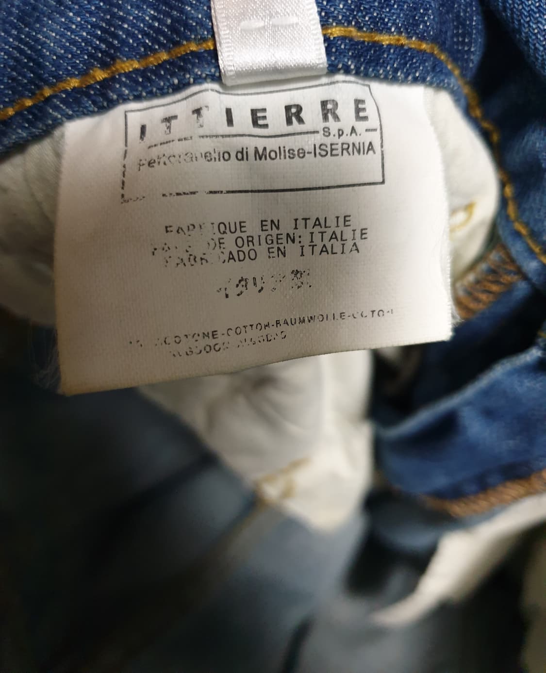 돌체앤가바나 이띠에르SPA 빈티지워싱 데님팬츠 (28) 상품이미지7