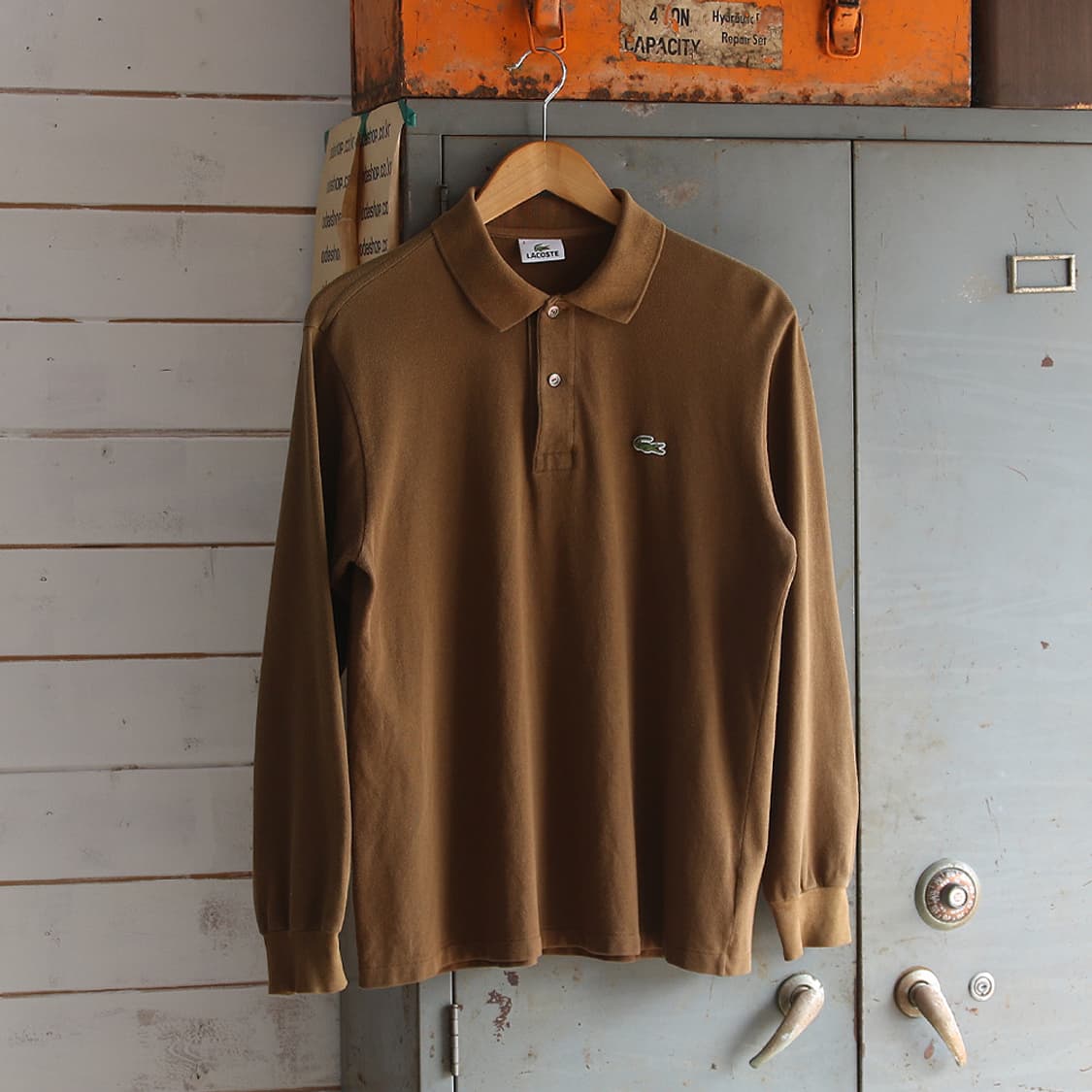 (착용컷) 라코스테 카라 티셔츠 (남성용 100) 상품이미지3